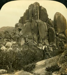 Cathedral Rock, Buffalo Ranges, Wiktoria, Australia, c1909.