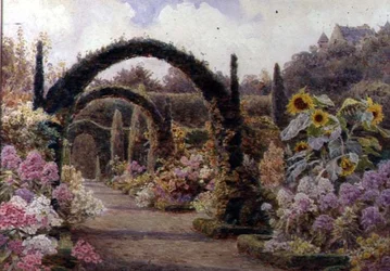 Cisowe łuki, zamek Murthly, Perthshire