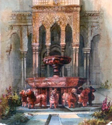 Maureska fontanna, 1820-1876