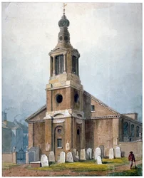 Kościół św. Anny, Dean Street, Soho, Londyn, 1828