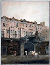 Brama Winchester Place, Londyn, 1820.