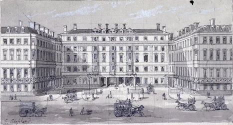 Stacja Euston Square, Londyn, ok. 1838 r.