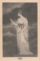 Zachodnie okno kaplicy, New College Oxford: Cnoty - Roztropność