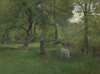 Zielony krajobraz, 1886
