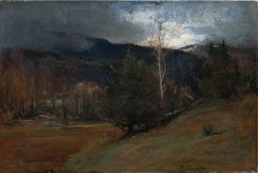 Listopad w Adirondacks, c.1885