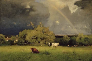 Tęcza, ok. 1878-79 (olej na płótnie)