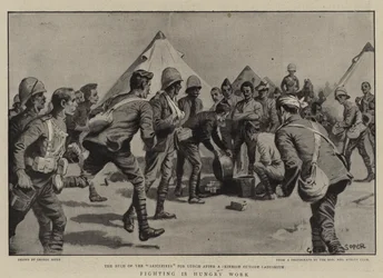 Walka to głodna praca