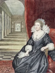 Aletheia, hrabina Arundel, George Vertue (1684-1756) c.1730