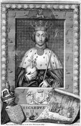 Ryszard II, król Anglii.
