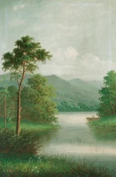 Łódź na rzece, 1801