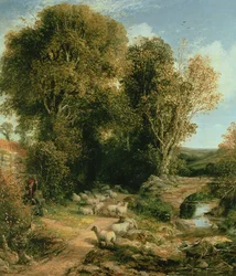 Scena pasterska, 1865