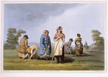 Lowkers, rytowane przez Roberta Havella Starszego, opublikowane 1814 przez Robinson and Son, Leeds