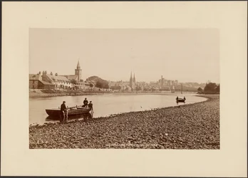 Inverness, widok z Huntly Place