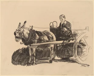 Wózek osła, 1922.
