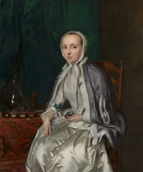 Portret Elisabeth Troost, ok. 1758