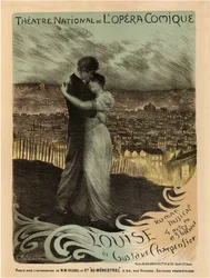 Plakat do Oper Louise Gustave