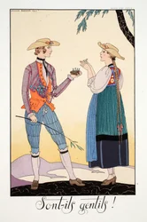 Czy są ładne!, z „Falbalas i Fanfreluches, Almanach trybów teraźniejszości, przeszłości i przyszłości”