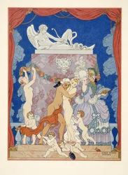 Ilustracja z publikacji „Les Liaisons Dangereuses” Pierre