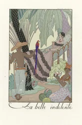 La Belle Indolent, wyd. 1923 (odbitka szablonowa)