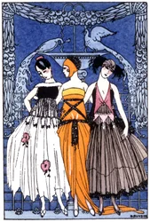 trzy Gracje, ok. 1920 (grawerowanie)