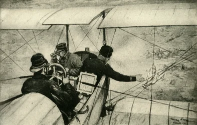 Czwarta ręka w Wielkiej Wojnie: francuscy zwiadowcy w pracy, I wojna światowa, 1914-1918, c1920.