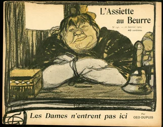 Okładka „” „L’Assiette au Beurre”””, numer 146, kolor satyryczny
