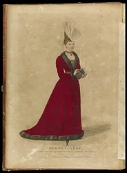 Ermengarda Anjou, księżna Akwitanii i Bretanii, koniec XVIII w.