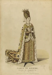 Isabeau de Baviere, królowa Francji (Isabelle de Baviere, ou de Wittelsbach Ingolstadt
