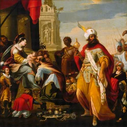 Adoracja Trzech Króli”, przed 1624.