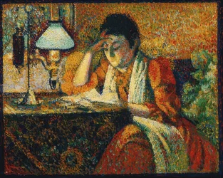 Czytelnik (La Liseuse). Około 1888 r.