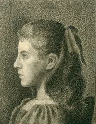 Portret Berthe Serruys