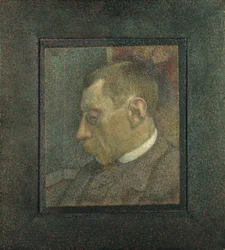 Portret Emile Verhaeren 1855-1918, 1900.