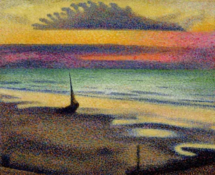 Plaża w Heist, 1891-92
