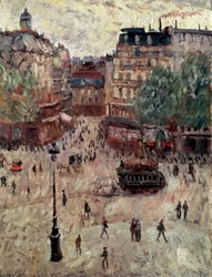 „Plac w Paryżu”, 1907.