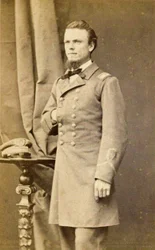 Porucznik John Grimball (1840-1922) z C.S.S. Shenandoah, marynarka wojenna Konfederacji (A)