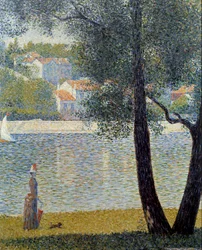 Sekwana w Courbevoie, 1885, kolekcja prywatna