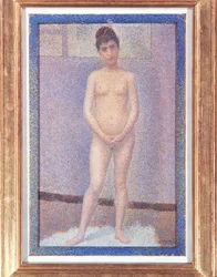 Modelka od przodu (Poseuse de face)