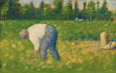 Ważenie pracy; Pracujący chłop, 1882-1883