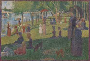 Studium na niedzielę na La Grande Jatte, 1884.