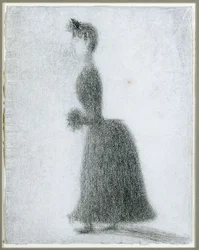 Walker z mufką, ok.1884