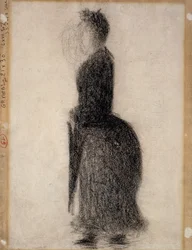 Kobieta z parasolem; Kobieta z parasolką, ok.1883 r.