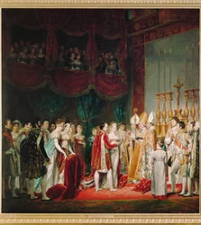 Ślub Napoleona I i Marii Ludwiki Habsburg-Lotaryńskiej ... (obraz na płótnie)