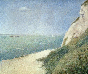 Plaża w Bas Butin, Honfleur, 1886