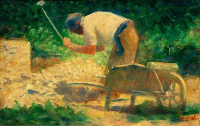 Łamacz kamieni z taczką, Le Raincy (Steinklopfer)