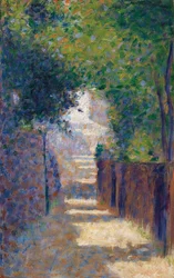 Rue St. Vincent na wiosnę, ok. 1884 r.