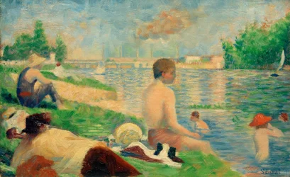 Pływanie, Asnières (Badeplatz Asnières / Finale Studie)