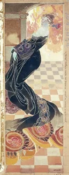 Dama w czarnej sukni, ok. 1900