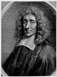 Antoine Furetiere (1619-1688), grawerowanie przez Edelinck