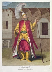 Tchorbadji, kapitan janczarów, XVIII wiek