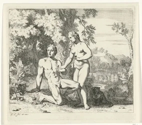 Adam i Ewa w raju Sceny z Genesis (tytuł serii)
